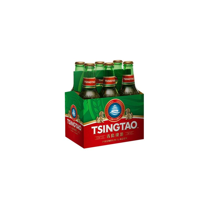TsingTao Premium Lager 12oz 6 Pack Can (alc.4.7%)