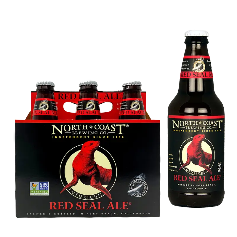 North Coast Red Seal Ale 12oz 6 Pack Bottle