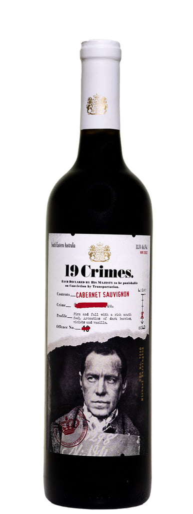 19 CRIMES CABERNET SAUVIGNON 750ML – Happysliquor