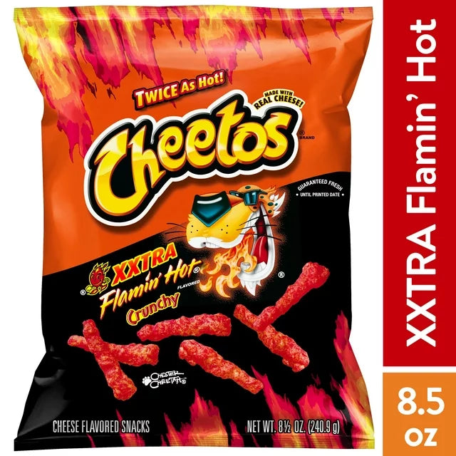 Cheetos Crunchy Cheese Xxtra Flamin&