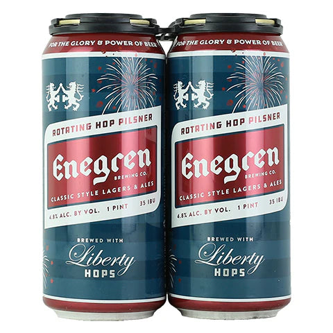 Enegren Special Release Liberty Hops 16oz 4 Pack Cans
