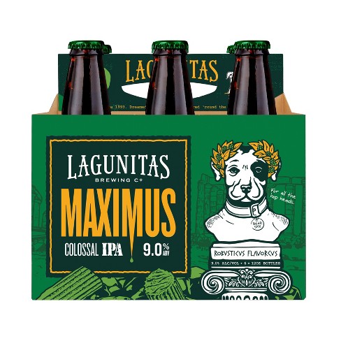 Lagunitas Maximus Ipa 12oz 6 Pack Bottles (alc.9%)