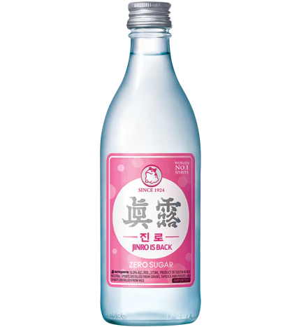 Jinro Is Back Zero Sugar 375ml