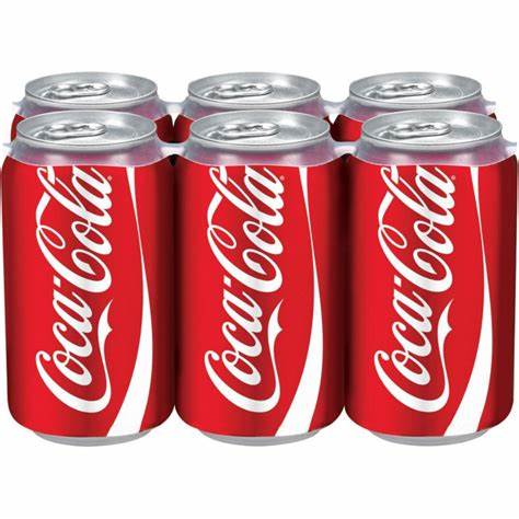 Coca Cola 12 oz 6 pack can