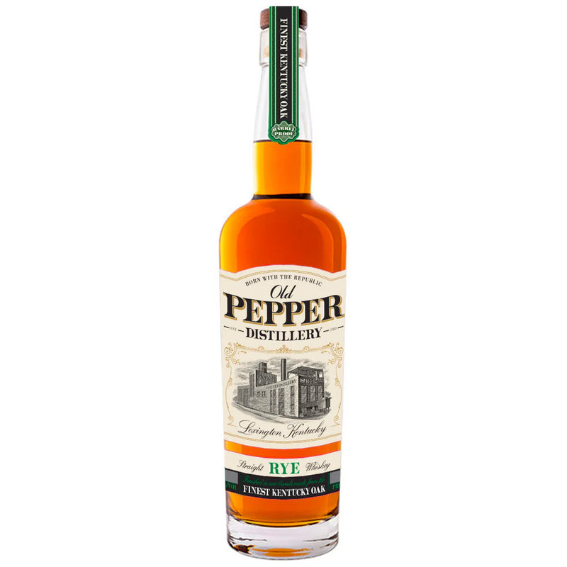 OLD PEPPER STRAIGHT RYE FINEST KENTUCKY OAK WHISKEY 750ML