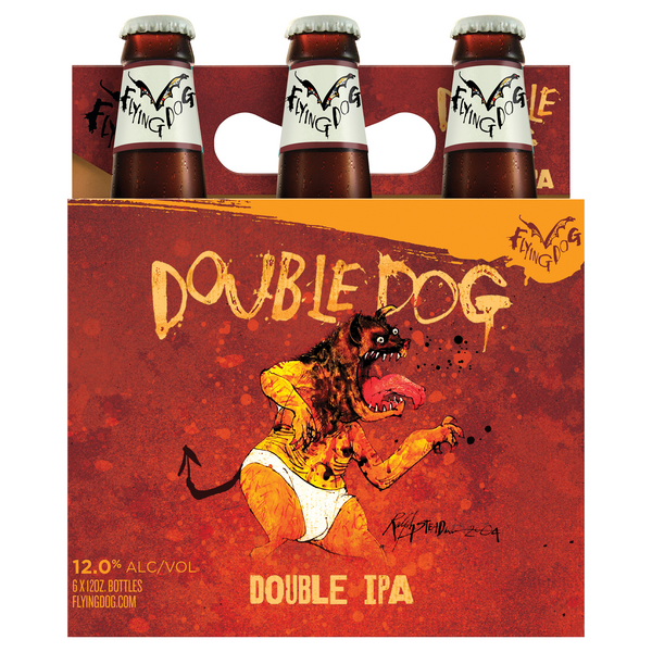 Flying Dog Double Dog Ipa 12oz 6 Pack Bottle