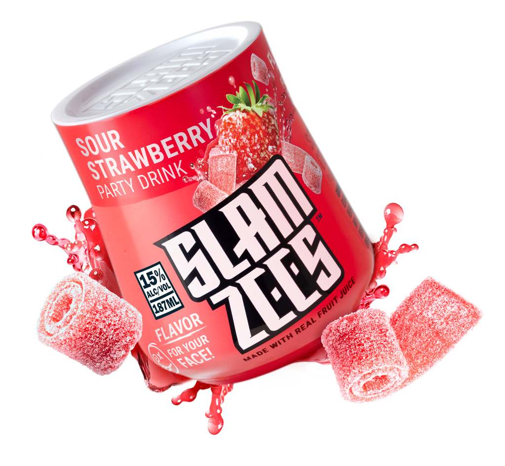 Slam Zees Sour Strawberry Party Drink 187ml – Happysliquor