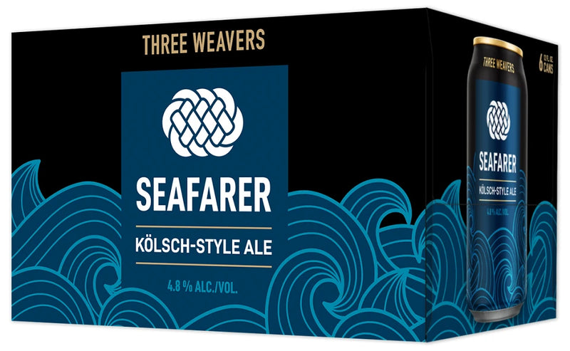 Three Weavers Seafarer Kolsch - Style Ale 12oz 6 Pack Can
