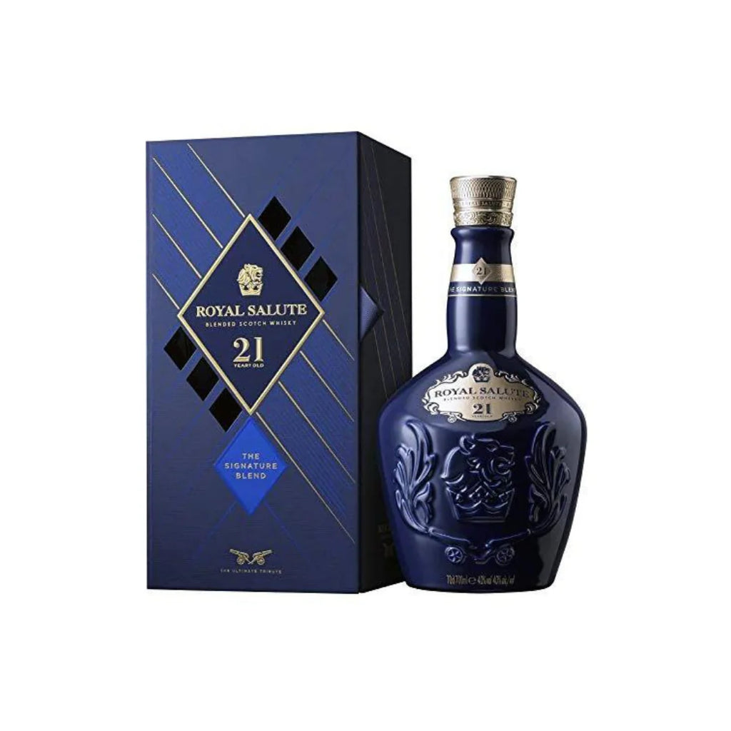 Royal Salute Blended Scotch Whiskey 21 Years Old The Signature Royal Salute Blended Scotch Whiskey 21 Years Old The Signature