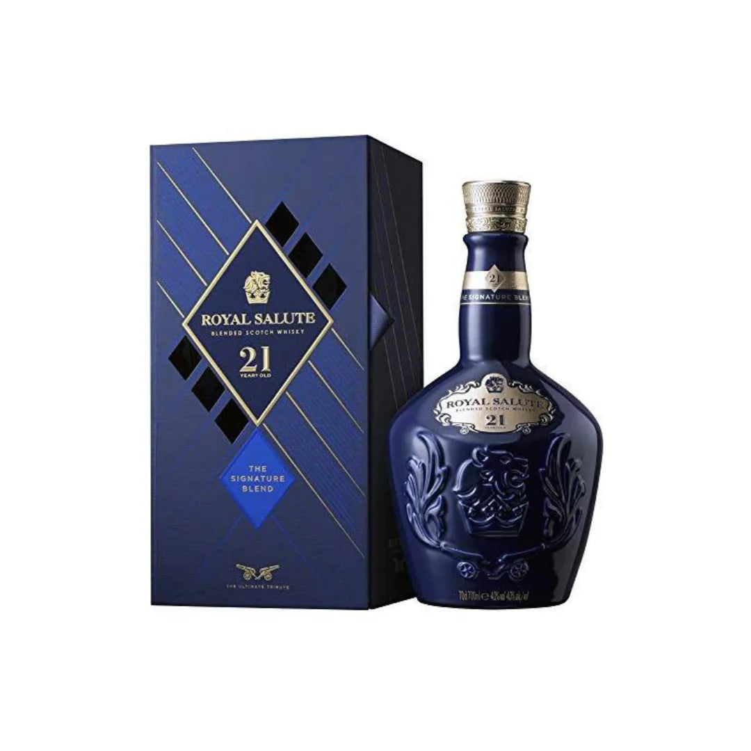 Royal Salute Blended Scotch Whiskey 21 Years Old The Signature
