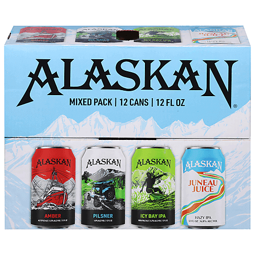Alaskan Mixed Variety 12 Pack Cans