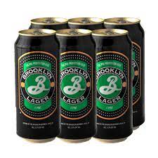 Brooklyn Amber Lager 12oz 6 Pack Can (alc.5.2%)
