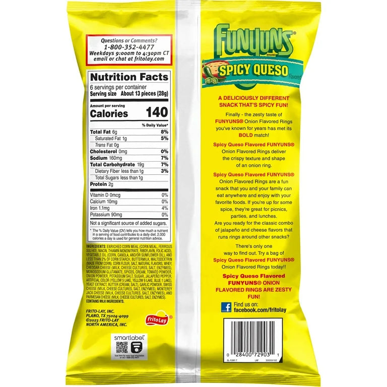Funyuns Spicy Onion Rings 56.7g