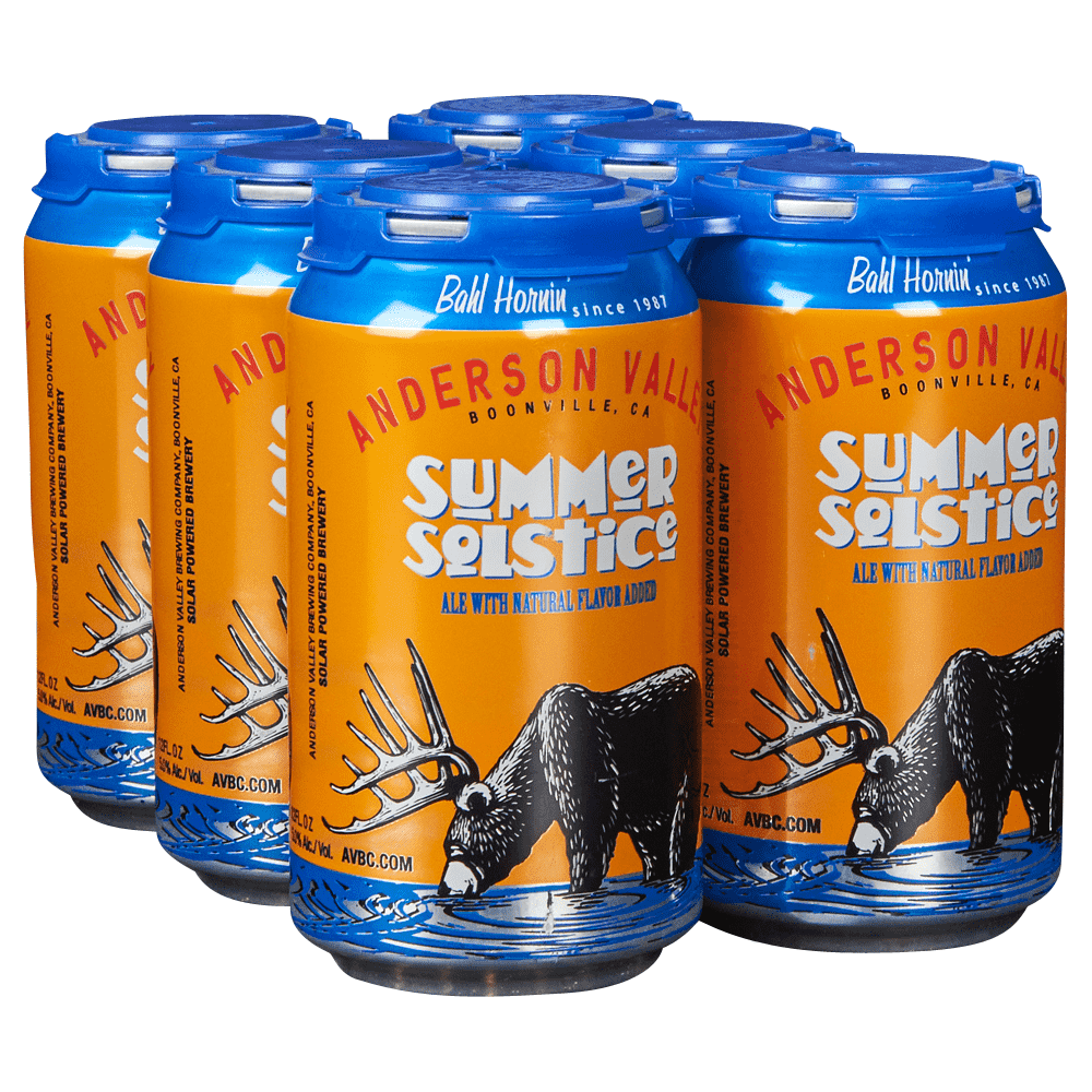 Anderson Valley Summer Solstice 12oz 6pk Cans – Happysliquor