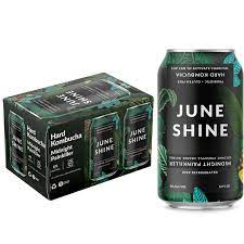 June Shine Midnight Painkiller Hard Kombucha 12oz 6 Pack Can