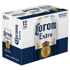 Corona Extra 12oz 12 Pack Cans