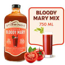 Stirrings Simple Bloody Mary Real Juice 750ml