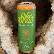 New Brew Euphoric Seltzer Mango 12oz can