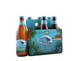 Kona Big Wave Liquid Aloha 12oz 6 Pack Bottle