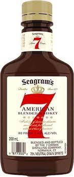 Seagrsms 7 American Blended Whiskey 200ml
