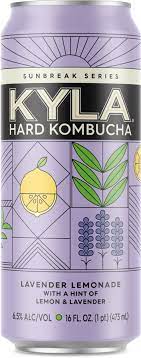 Kyla Hard Kombucha Lavender Lemonade 16oz