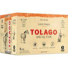 Tolago Hard Seltzer Guava Mango 12oz 6 Pack Can